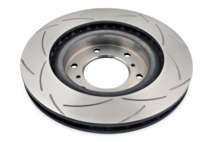 Jaguar S-Type Brake Rotor (1) - Rear - DBA - Street Series T2 Slotted - `06-`08
