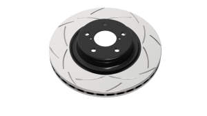 Jaguar S-Type R Brake Rotor (1) - Front - DBA - Street Series T2 Slotted - `06-`07