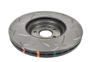 Jaguar F-Pace Brake Rotor (1) - Front - DBA - 4000 Series T3 Slotted - `20-`22