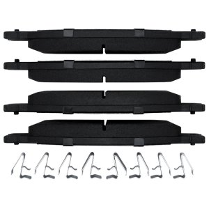 Jaguar Vanden Plas Brake Pads - Front - DFC - 5000 Advanced Low Metallic - `03-`05