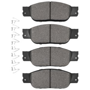 Jaguar Vanden Plas Brake Pads - Front - DFC - 5000 Advanced Low Metallic - `03-`05