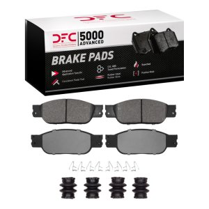 Jaguar S-Type Brake Pads - Front - DFC - 5000 Advanced Low Metallic - `03-`05