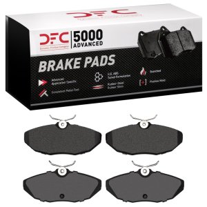 Jaguar S-Type Brake Pads - Rear - DFC - 5000 Advanced Low Metallic - `03-`05