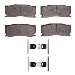 Jaguar XKR Brake Pads - Front - DFC - 5000 Advanced Low Metallic - `08-`09