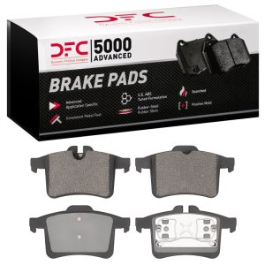 Jaguar XKR Brake Pads - Rear - DFC - 5000 Advanced Low Metallic - `13-`15