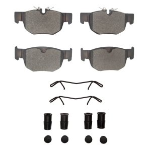 Jaguar F-Pace Brake Pads - Rear - DFC - 5000 Advanced Low Metallic - `19-`26