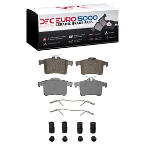 Jaguar XKR-S Brake Pads - Rear - DFC - Euro 5000 Ceramic - `10-`19