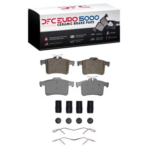Jaguar XFR Brake Pads - Rear - DFC - Euro 5000 Ceramic - `10-`15