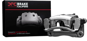 Jaguar XE Brake Caliper - Rear - DFC - Premium - Silver Zinc Coated - `16-`23 Jaguar XE Brake Caliper - Rear - DFC - Premium - Silver Zinc Coated - `16-`23