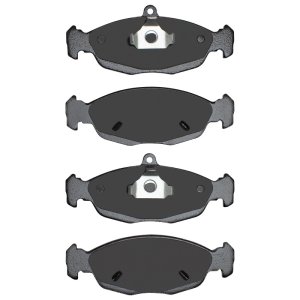 Jaguar XJS Brake Pads - Front/Rear - DFC - 4000 HybriDynamic - `94-`10