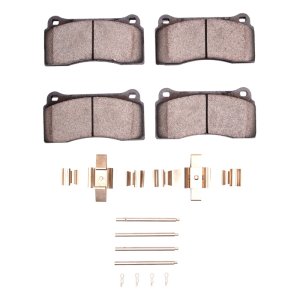 Jaguar XKR Brake Pads - Front - DFC - 4000 HybriDynamic - `00-`06
