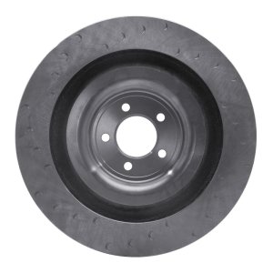 Jaguar XKR Brake Rotor (1) - Front Right - DFC - Slotted - `08-`09