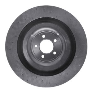 Jaguar XKR Brake Rotor (1) - Front Left - DFC - Slotted - `08-`09