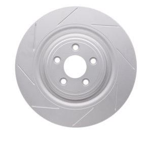 Jaguar XKR Brake Rotor (1) - Right Rear - DFC - GeoSPEC Coated Slotted - `08-`09