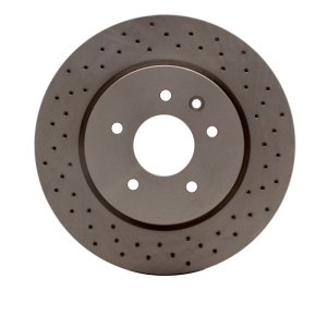 Jaguar XKR Brake Rotor (1) - Rear - DFC - Drilled - `00-`06