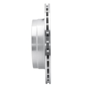 Jaguar XKR Brake Rotor (1) - Rear Right - DFC - Drilled & Slotted - Silver - `95-`06