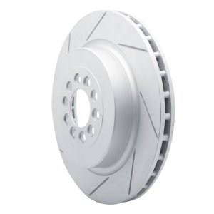 Jaguar XJR Brake Rotor (1) - Front Left - DFC - Slotted Geoperformance - `03-`05