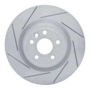 Jaguar I-Pace Brake Rotor (1) - Rear Left - DFC - Slotted Geoperformance - `17-`20 Jaguar I-Pace Brake Rotor (1) - Rear Left - DFC - Slotted Geoperformance - `17-`20