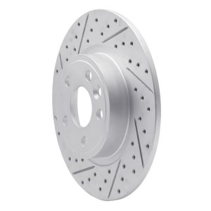 Jaguar E-Pace Brake Rotor (1) - Rear Left - DFC - Drilled & Slotted Geoperformance - `15-`20