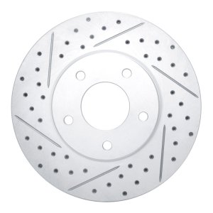 Jaguar Vanden Plas Brake Rotor (1) - Front Left - DFC - Geoperformance Rotor - Drilled & Slotted - `97-`03 Jaguar Vanden Plas Brake Rotor (1) - Front Left - DFC - Geoperformance Rotor - Drilled & Slotted - `97-`03