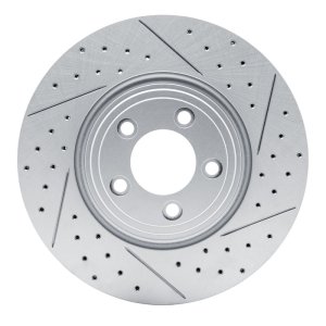 Jaguar Xf Brake Rotor (1) - Front Right - DFC - Drilled & Slotted Geoperformance - `06-`10 Jaguar Xf Brake Rotor (1) - Front Right - DFC - Drilled & Slotted Geoperformance - `06-`10