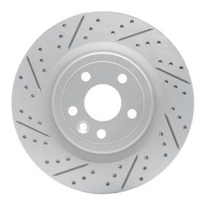 Jaguar XE Brake Rotor (1) - Rear Left - DFC - Drilled & Slotted Geoperformance - `17-`20 Jaguar XE Brake Rotor (1) - Rear Left - DFC - Drilled & Slotted Geoperformance - `17-`20