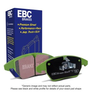 Jaguar F-Pace Brake Pad Sets - Rear - EBC - Greenstuff 2000 Series - `16-`27