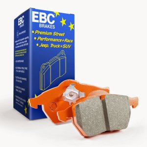 Jaguar XK8 Brake Pads - Front - EBC - Orangestuff - `03-`06