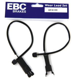 Jaguar XJ8 Brake Wear Lead Sensor Kit - Front - EBC - For FMSI Pad No. D394 - `98-`03