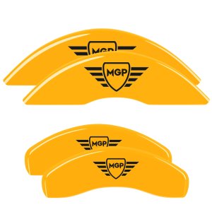 Jaguar F-Type Caliper Covers - Front + Rear - MGP - Yellow - 2020 Jaguar F-Type Caliper Covers - Front + Rear - MGP - Yellow - 2020