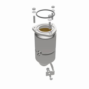 Jaguar X-Type Catalytic Converter - Front - Magnaflow - Direct Fit - `03-`08