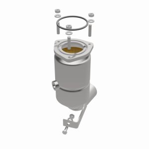 Jaguar X-Type Catalytic Converter - Front - Magnaflow - Direct Fit - `03-`08