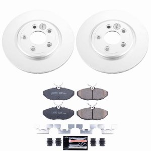 Jaguar S-Type Brake Kit - Rear - PowerStop - Z23 Coated - `03-`05