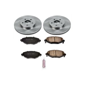 Jaguar X-Type Brake Kit - Front - PowerStop - Z17 Evolution Plus Ceramic Pads + Autospecialty Rotors - `02-`08 Jaguar X-Type Brake Kit - Front - PowerStop - Z17 Evolution Plus Ceramic Pads + Autospecialty Rotors - `02-`08
