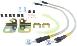 Jaguar S-Type Brake Line Kits - Front - Stoptech - Stainless Steel - `00-`02