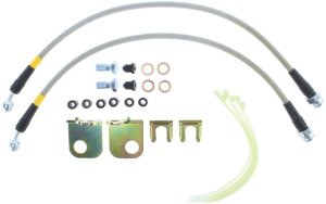 Jaguar S-Type Brake Line Kits - Front - Stoptech - Stainless Steel - `00-`02