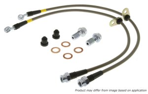 Jaguar S Type Brake Line Kit - Rear - Stoptech - Stainless Steel - `00-`02