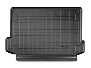 Jaguar E-Pace Cargo Liner - Rear - WeatherTech - With Bumper Protector, Behind 2nd Row Seating - Black - `18-`27