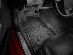 Jaguar XF FloorLiner - Front - WeatherTech - DigitalFit - Black - `09-`12