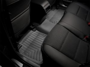 Jaguar XF FloorLiner - Rear - WeatherTech - DigitalFit - Black - `09-`12