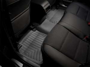 Jaguar XF FloorLiner - Rear - WeatherTech - DigitalFit - Black - `09-`12