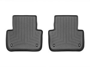 Jaguar XF FloorLiner - Rear - WeatherTech - DigitalFit - Black - `13-`15