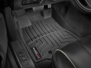 Jaguar XJ FloorLiner - Front - WeatherTech - DigitalFit - Black - `11-`27 Jaguar XJ FloorLiner - Front - WeatherTech - DigitalFit - Black - `11-`27