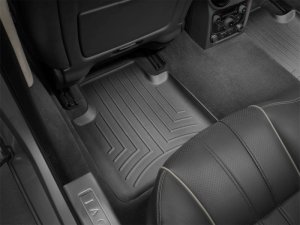 Jaguar XJ Rear FloorLiner - WeatherTech - DigitalFit - Black - `10-`27 Jaguar XJ Rear FloorLiner - WeatherTech - DigitalFit - Black - `10-`27