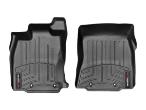 Jaguar XJ Series FloorLiner - Front - WeatherTech - DigitalFit - Black - `13-`27