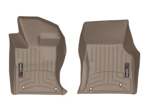 Jaguar XE FloorLiner - Front - WeatherTech - DigitalFit - Tan - `17-`27