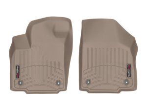 Jaguar E-Pace FloorLiner - Front - WeatherTech - DigitalFit - Tan - `18-`27