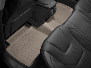 Jaguar XF FloorLiner - Rear - WeatherTech - DigitalFit - Tan - `09-`12