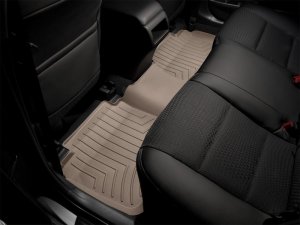 Jaguar XF FloorLiner - Rear - WeatherTech - DigitalFit - Tan - `13-`15