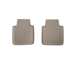 Jaguar XJ Series FloorLiner - Rear - WeatherTech - DigitalFit - Tan - `11-`27 Jaguar XJ Series FloorLiner - Rear - WeatherTech - DigitalFit - Tan - `11-`27